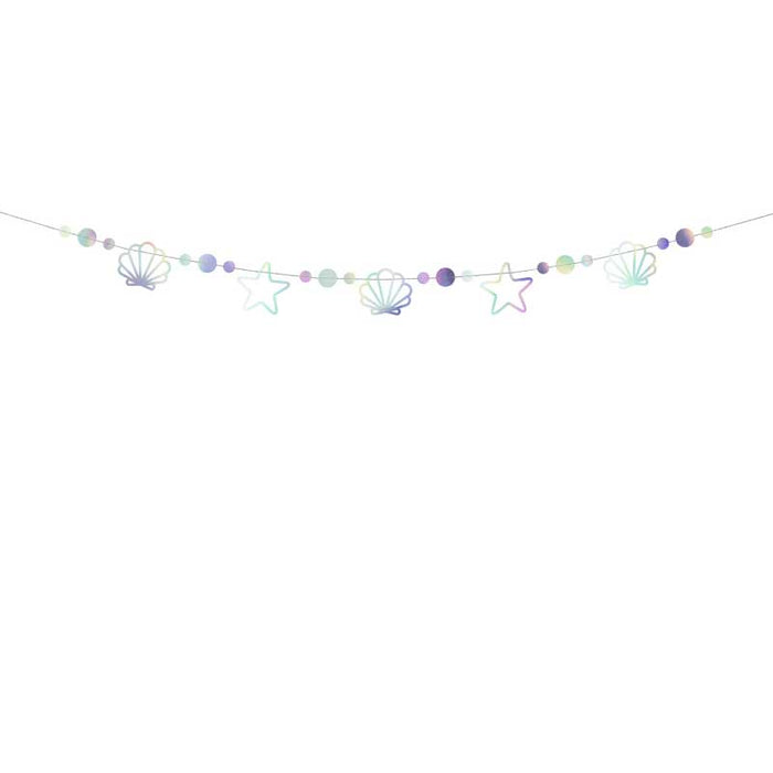 Garland Mermaid, iridescent, 1.65m