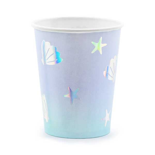 Paper cups Narwhal, mix, 220ml