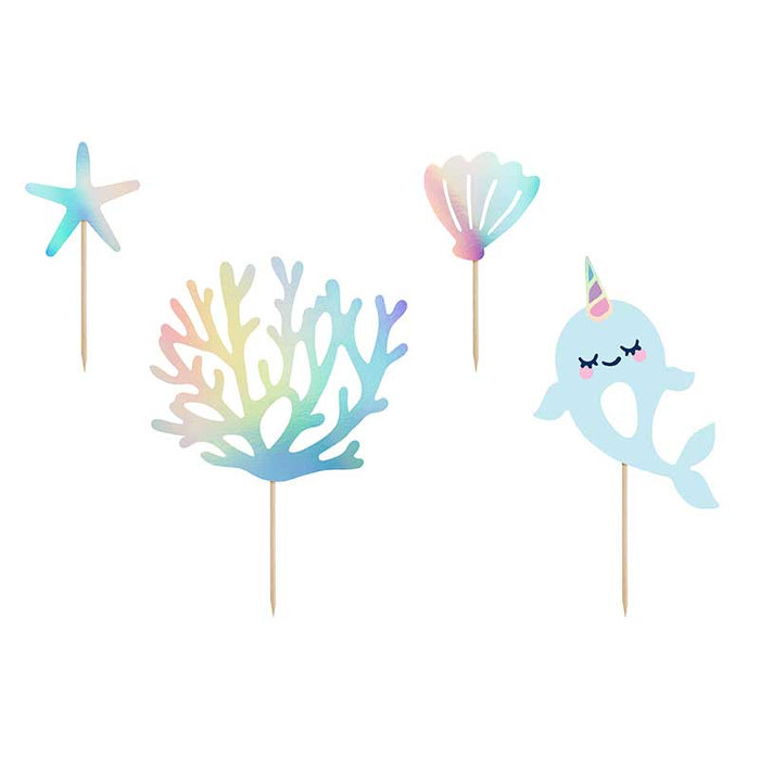 Toppers Narwhal, mix, 10-15.5cm