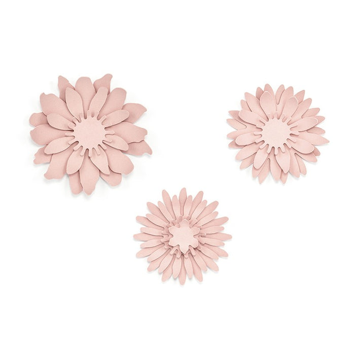 Paper Flowers - Pink - 3pk