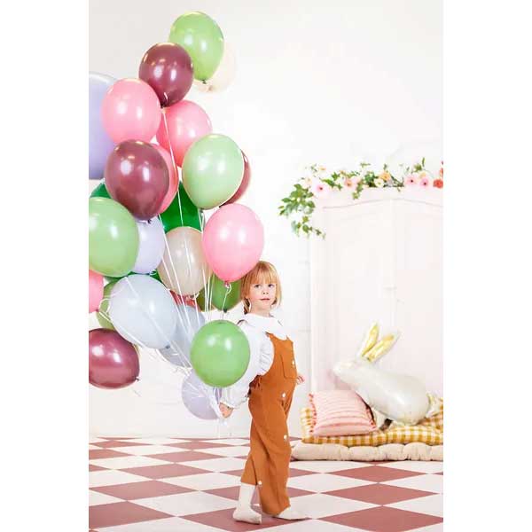 Strong Balloons 30 cm, Pastel Rosemary Green