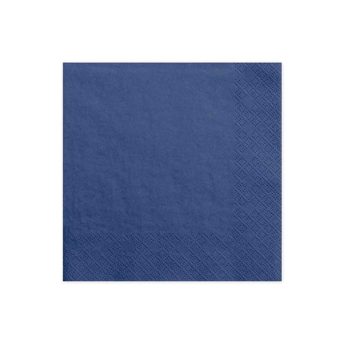 Lunch Napkins - Navy Blue - 20pk