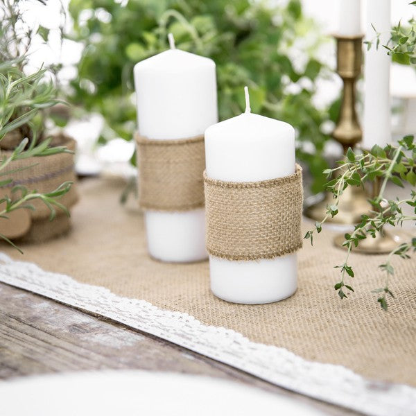 Jute Ribbon 5cm - sold by the metre