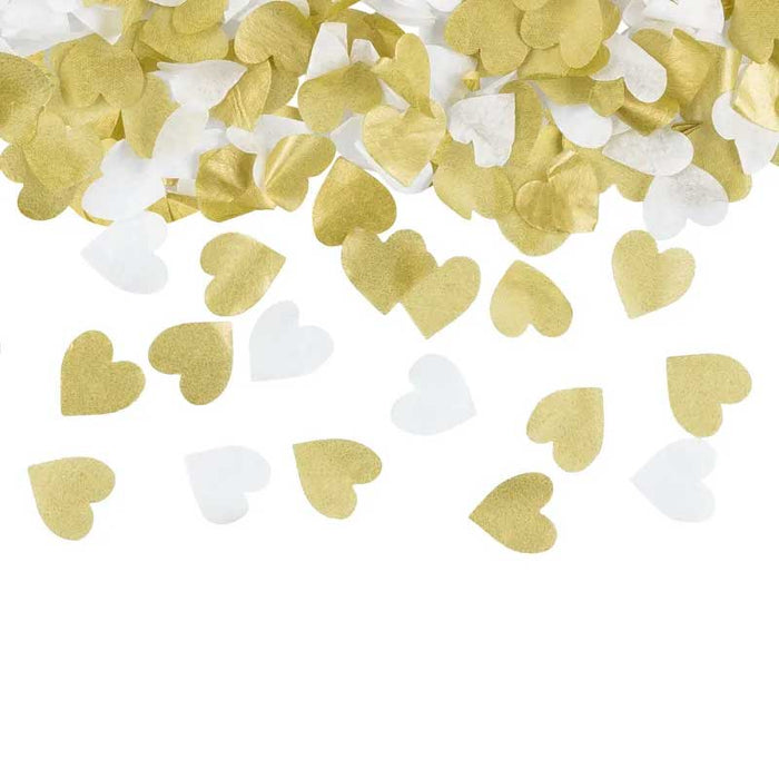 Hand throw confetti with hearts, mix, 35 cm