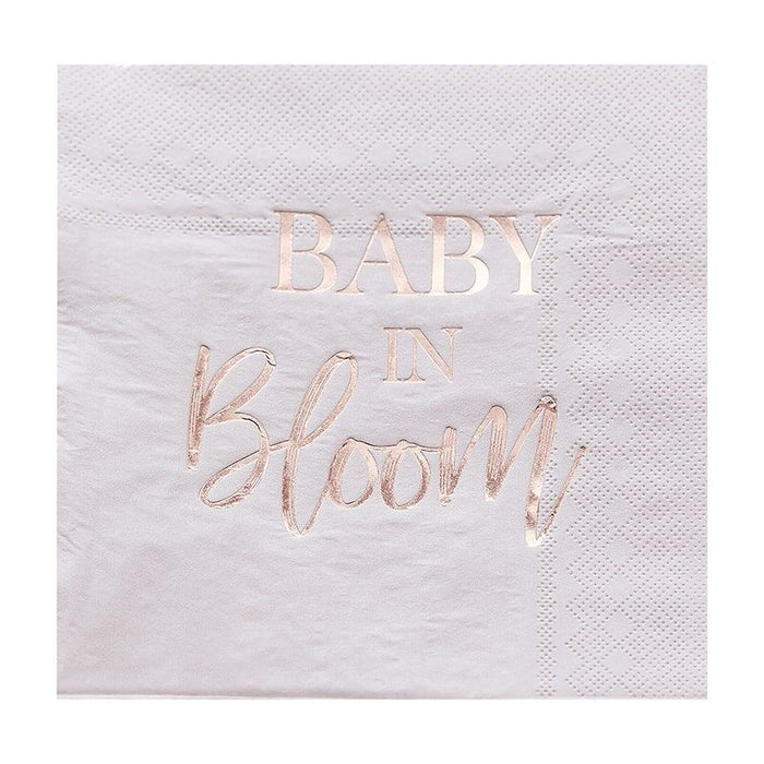 Baby in Bloom - Napkins - Baby in Bloom