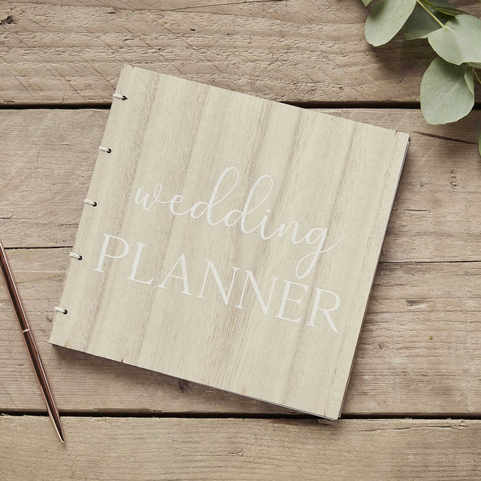 Wooden Wedding Planner