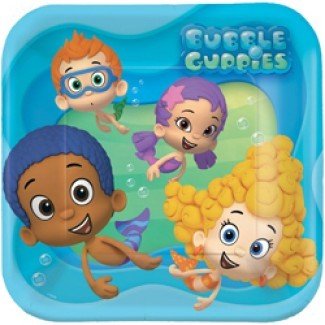 Bubble Guppies Plates - 23cm Party Plates