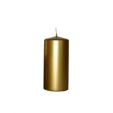 Chapel Candle - Gold - 100x60mm