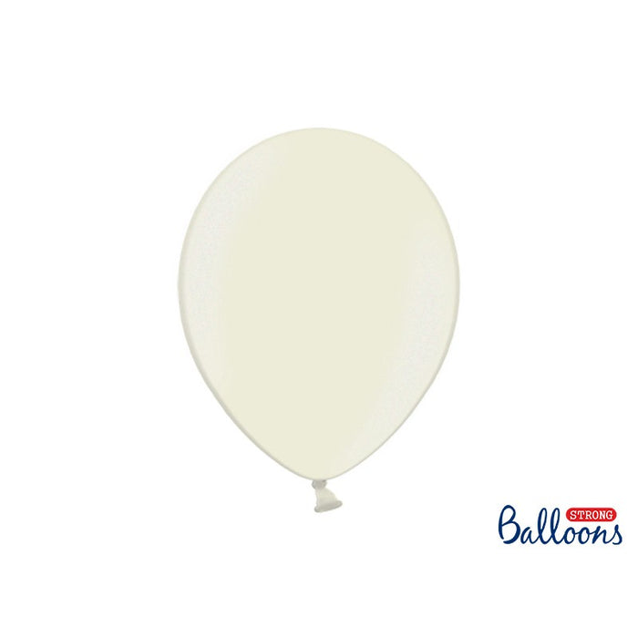 Balloon Latex Metallic - Ivory 30cm
