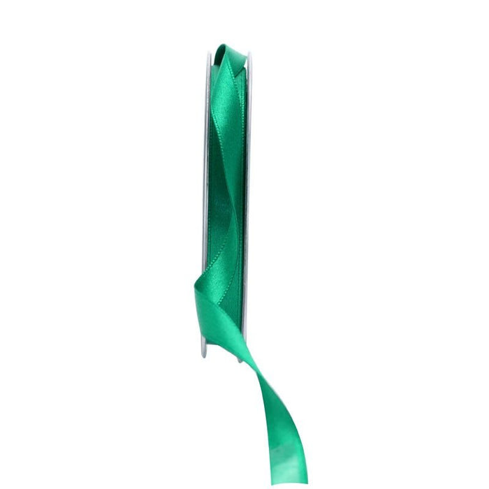 Satin Ribbon - 10mm - Emerald Green