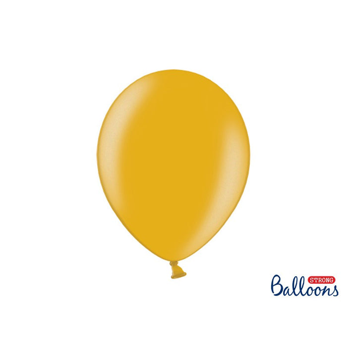 Balloon Latex Metallic - Gold 30cm