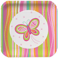 Butterfly Sparkle Plates