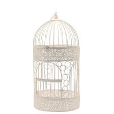 62.5cm Bird Cage - Cream