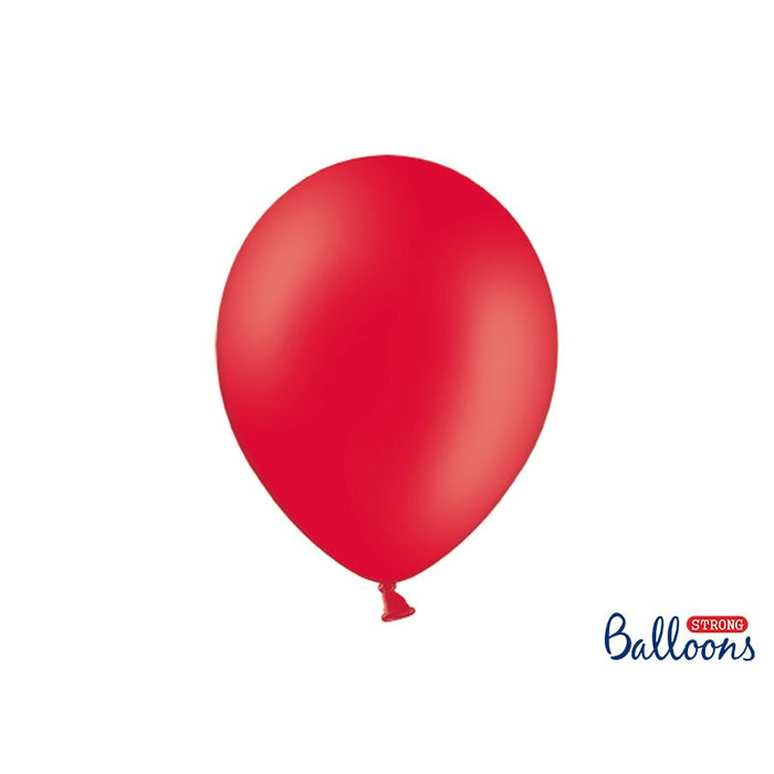 Balloon Latex Plain - Poppy Red 30cm