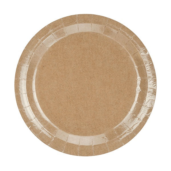 Lunch Plates - Kraft - 6pk