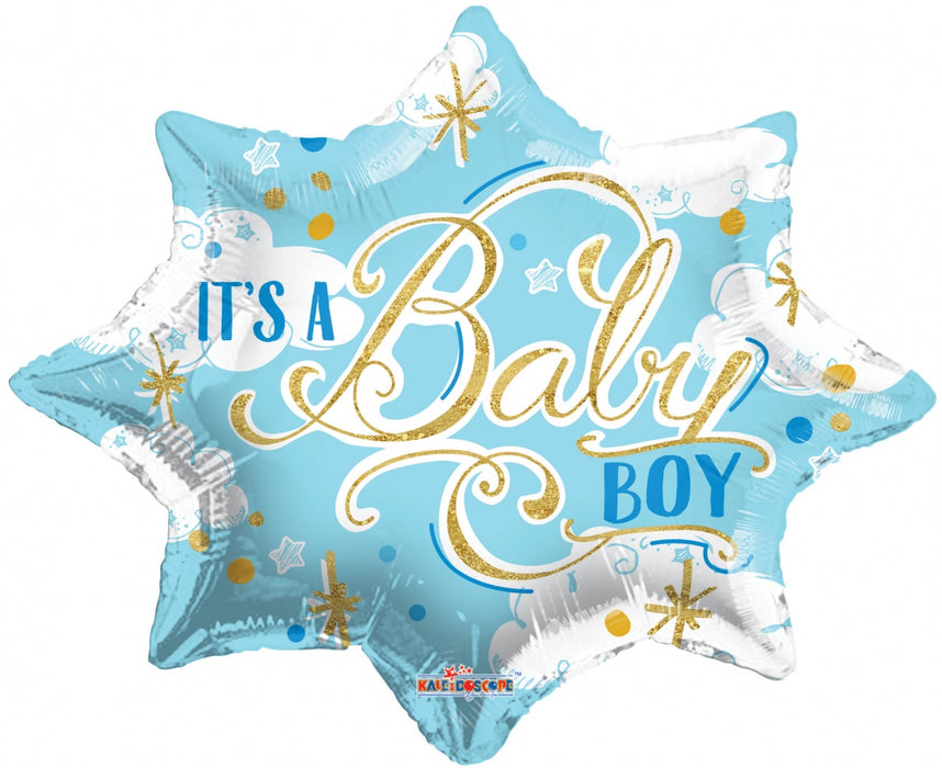 Balloon Foil Star Shape - It's a Boy Theme - 18''