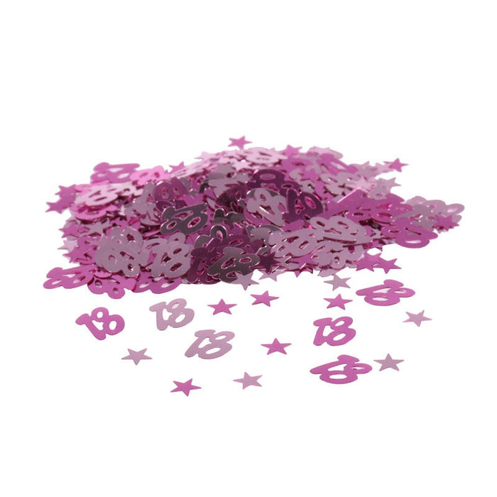 Table Confetti - 18th Birthday - Pink 14g