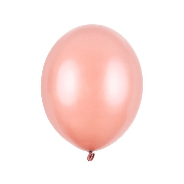 Balloon Latex Metallic - Rose Gold 27cm
