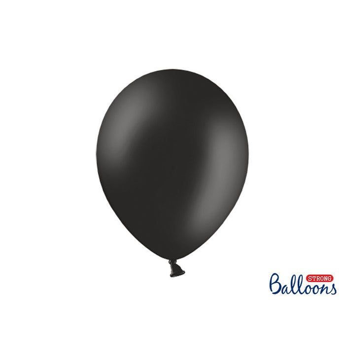 Balloon Latex Plain - Black 30cm