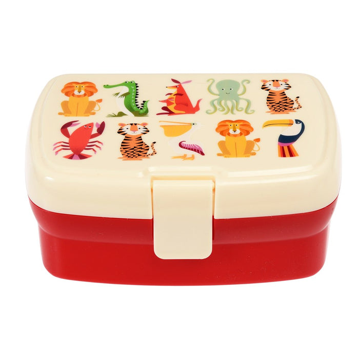 Colourful Creatures - Lunch Box with Tray