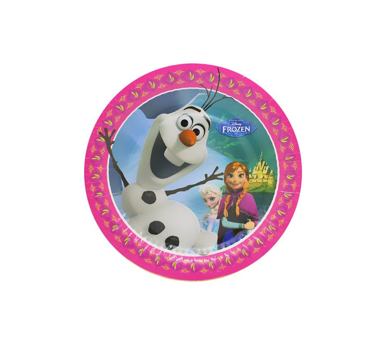 Disney Frozen Plates - 20cm Party Plates