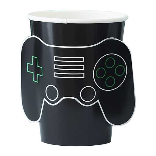 Pop Out Controller Paper Cups - 8pk