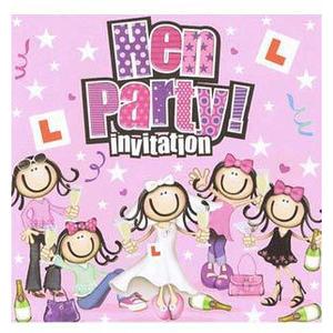 Hen Party Invites