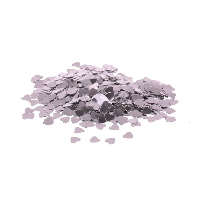 Table Confetti - Silver Hearts - 14g