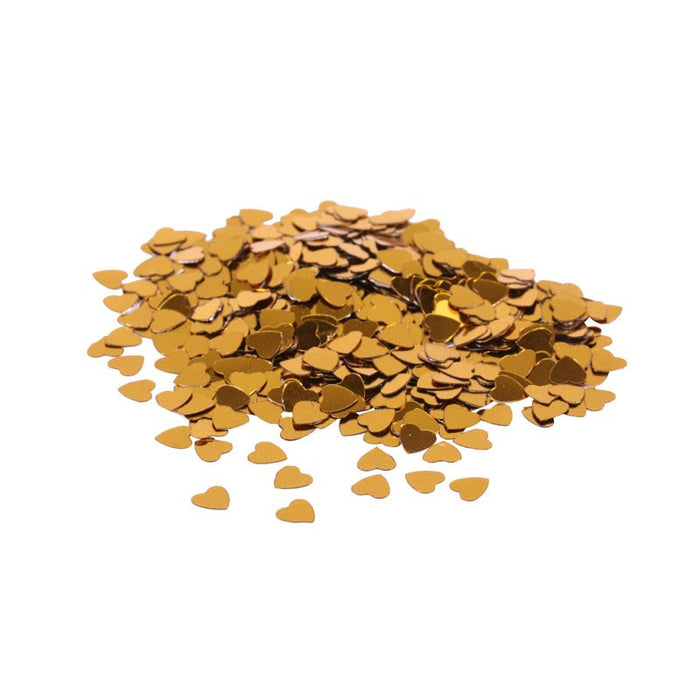 Table Confetti - Gold Hearts - 14g