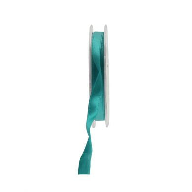 Satin Ribbon - 10mm - Teal Green