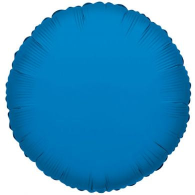 Balloon Foil Circle Shape - Royal Blue 18''