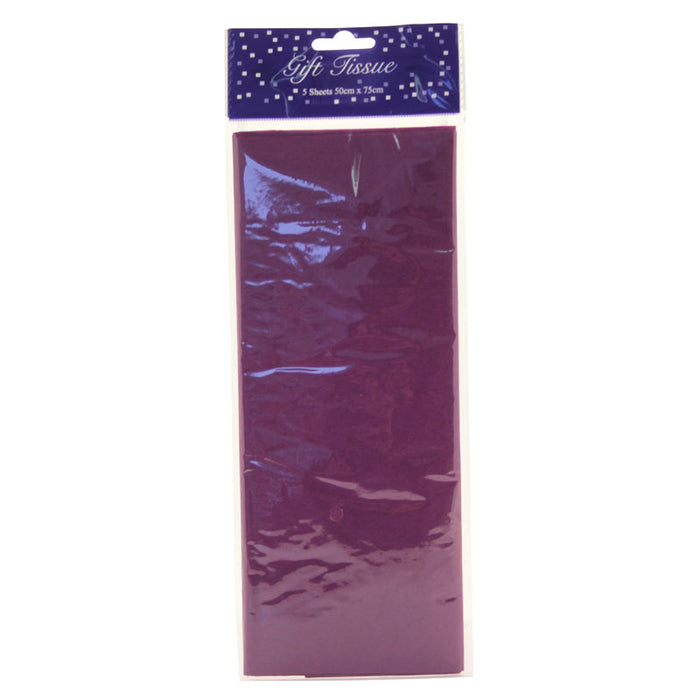 Tissue Paper Violet - 5pk - 50x75cm
