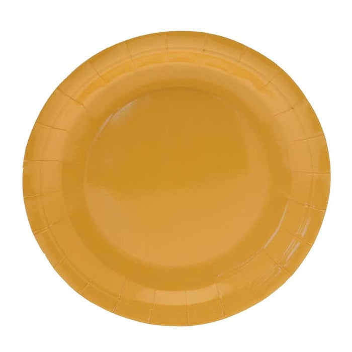 Lunch Plates - Paper - Yellow 8pk