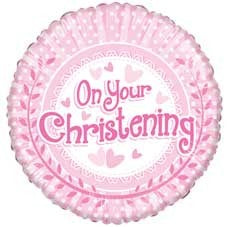 On Your Christening Girl - 18"