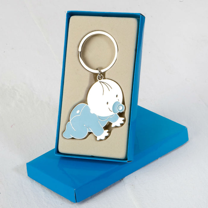 Blue Pit Keyring in Gift Box