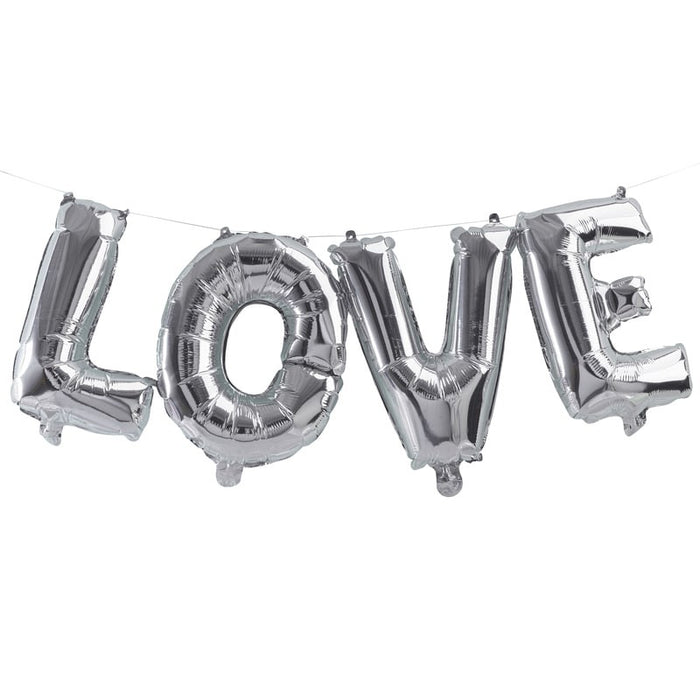 Pick and Mix - Bunting - Balloon Love Silver
