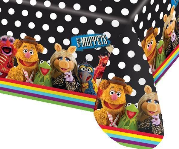 Muppets Plastic Tablecover - 1.2M X 1.8M