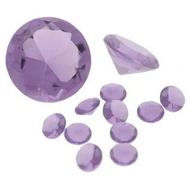 Assorted Purple Diamond Set In Box