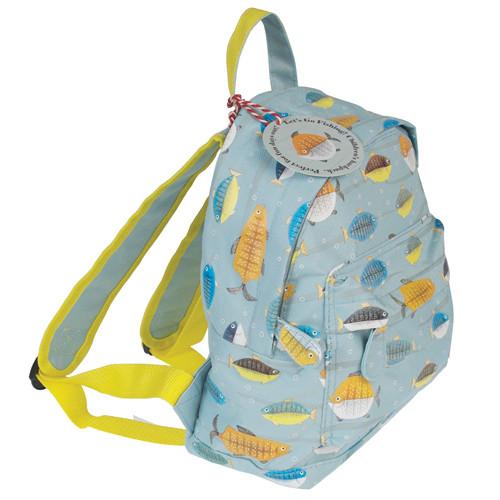 fishing mini backpack Let's Go Fishing