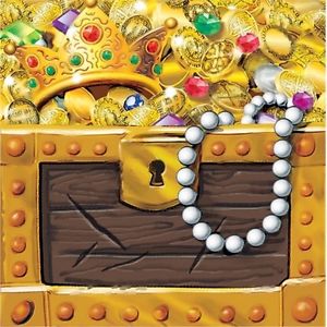 Pirate Buried Treasure Napkins