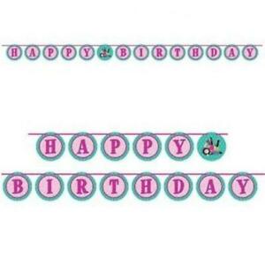Sparkle Spa Party! Ribbon Banner With Stickers