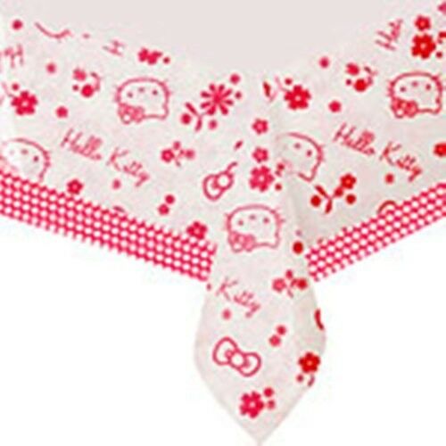 Hello Kitty Flowers Party Tablecover