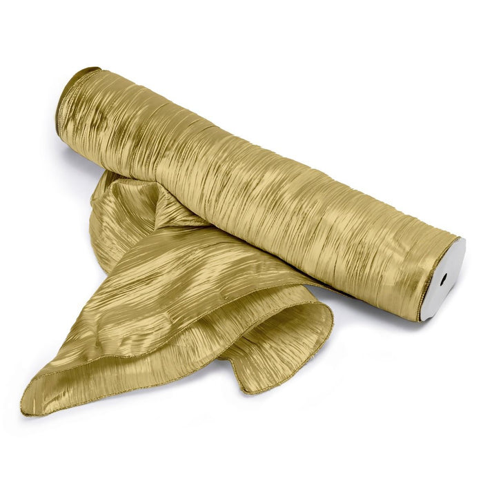 Moare Fabric Roll - Gold - 48cm x 9.1m