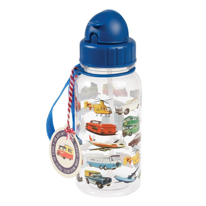 Vintage Transport Kids - Water Bottle