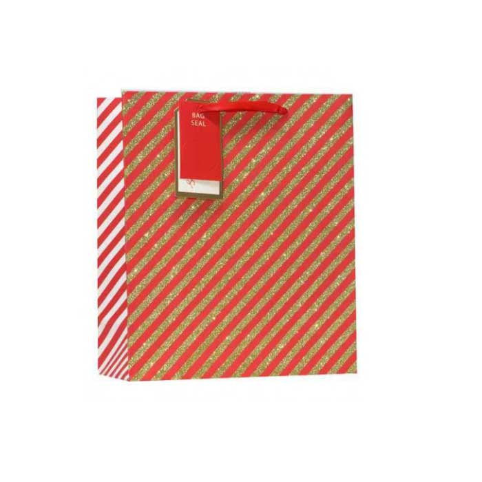 Medium Candy Stripes Gift Bag