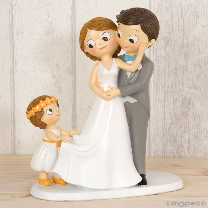 Cake Topper Pop&Fun With Little Girl 21.5 cm